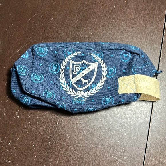 Victoria Secret Love University Canvas Make up bag - Picture 1 of 4